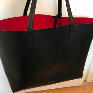 Mansur Gavriel Large Leather Tote